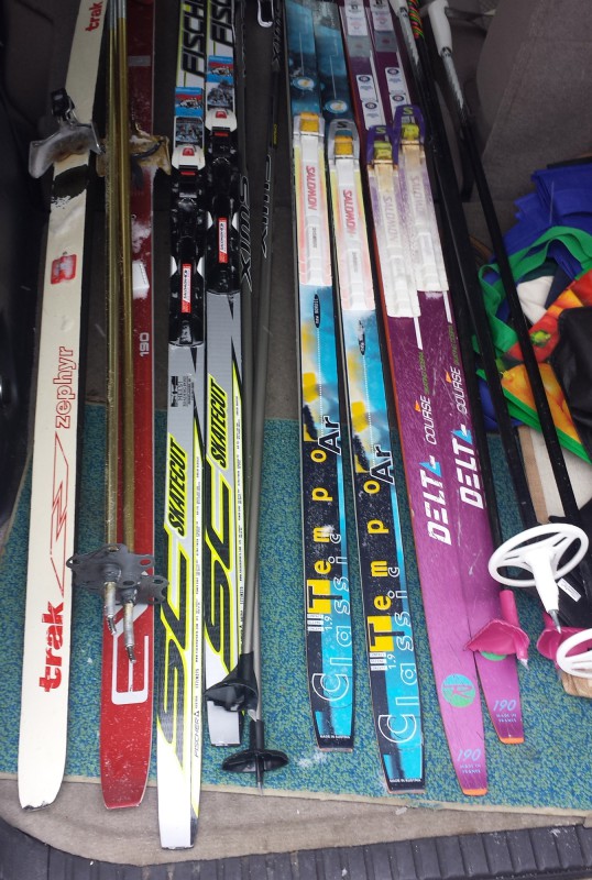 All of the Skis!